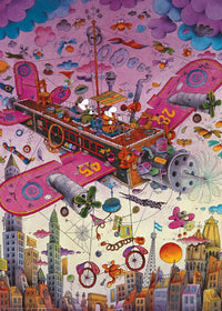 PFG Fly With Me, Mordillo (boîte triangulaire) (1000pcs) (utilisation / utilisée - puzzles pour de bon)