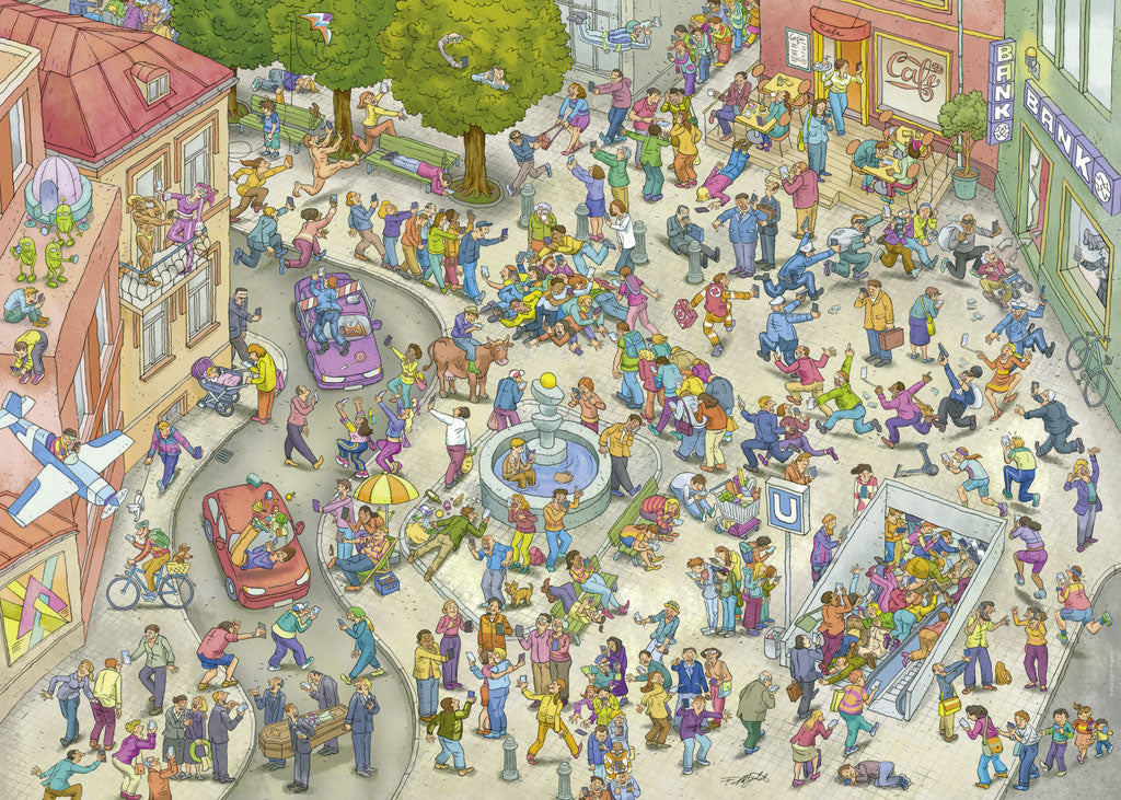 Mobile Zombies (1000pcs) (Triangle Box)