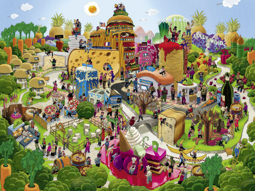 Sugar Hills (1500pcs) (Triangle Box)