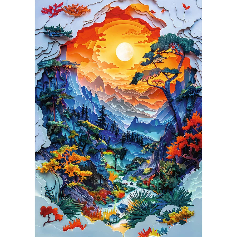 Paper Art - Valley (1000pcs)