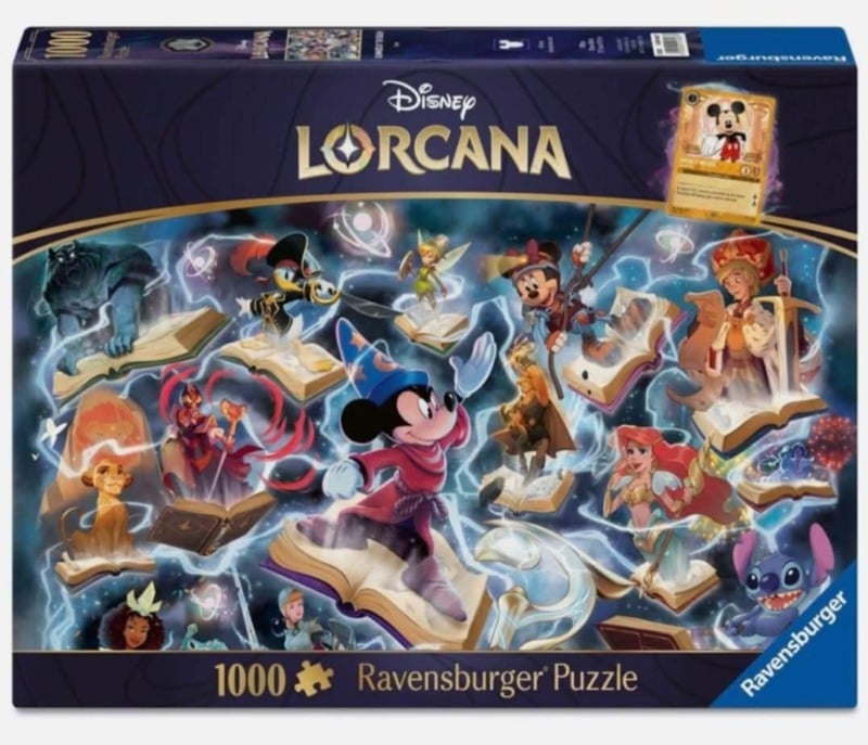 Ravensburger Disney Lorcana - Lueurs du Royaume : Acier (1000 pièces)