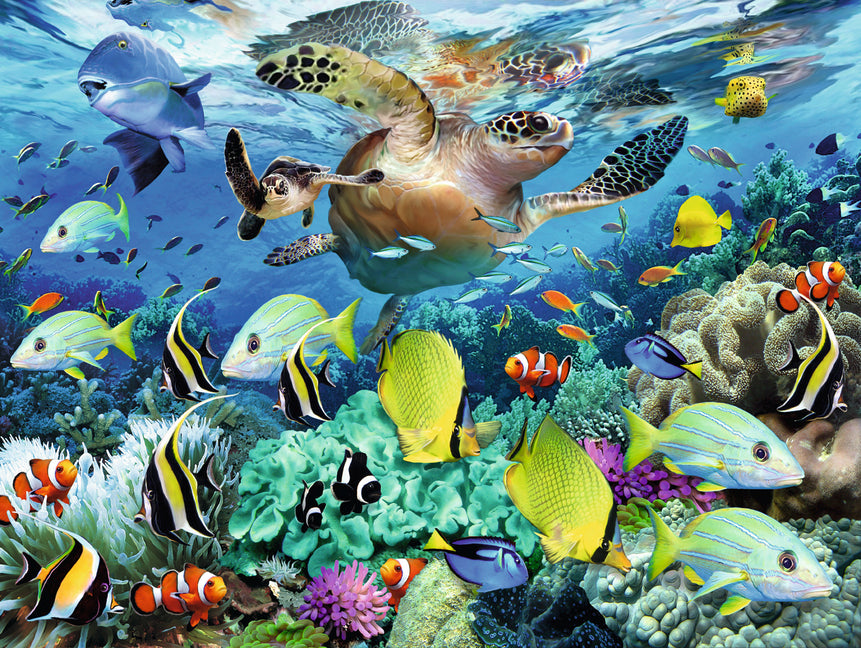 DMG Ravensburger Underwater Paradise, Howard Robinson (150 XXL) (DAMAGED BOX)