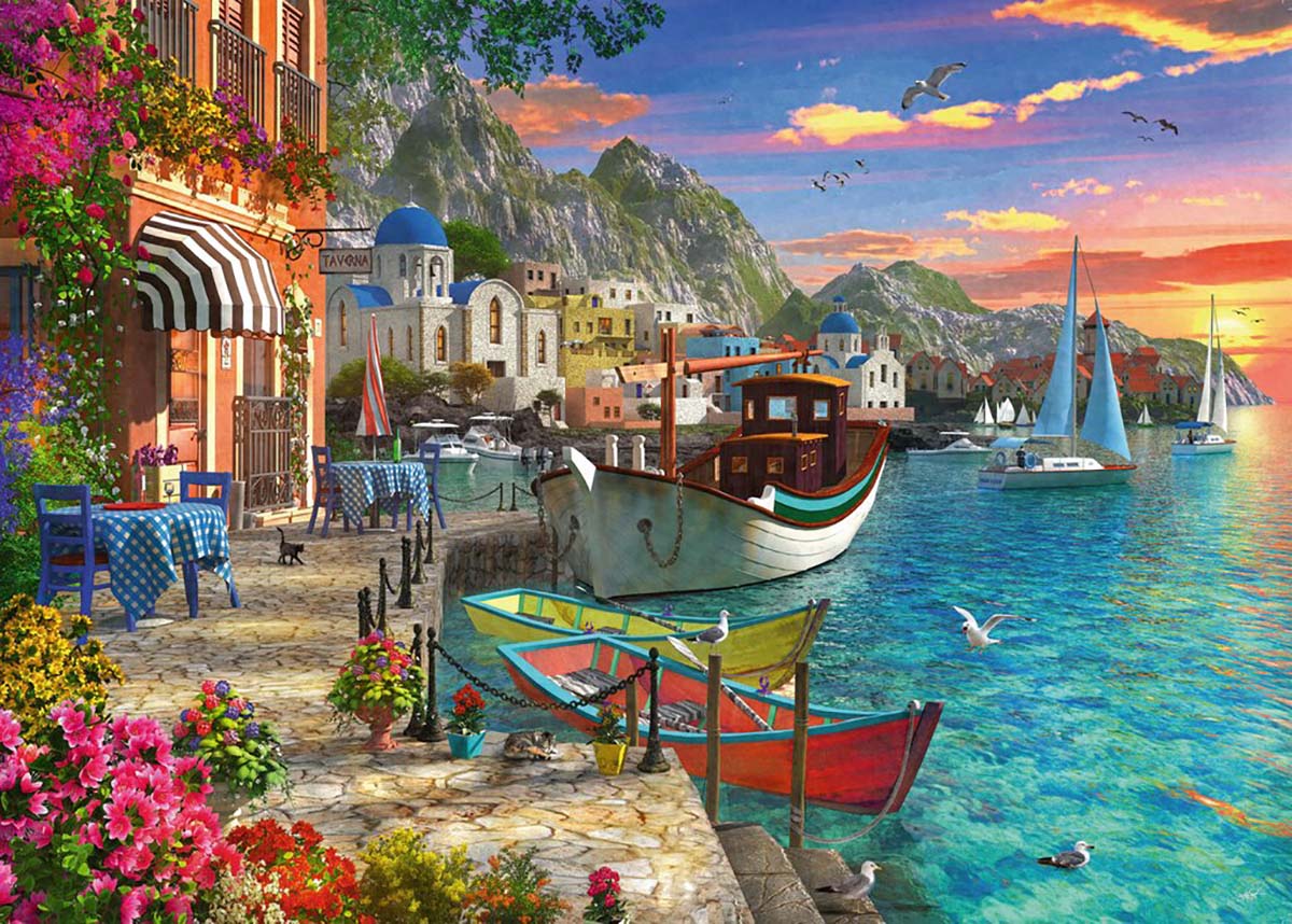 DMG Ravensburger Grandiose Greece (1000pcs) (DAMAGED BOX)