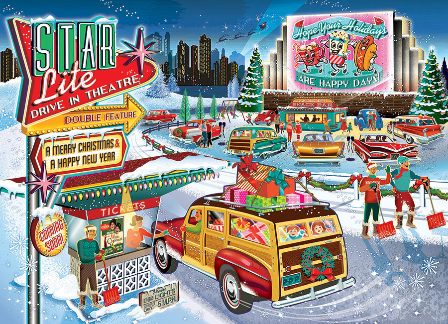Holiday Drive-In, Diane Dempsey (1000pcs)