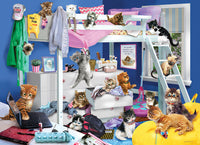 Party de sommeil de chaton (1000pcs)