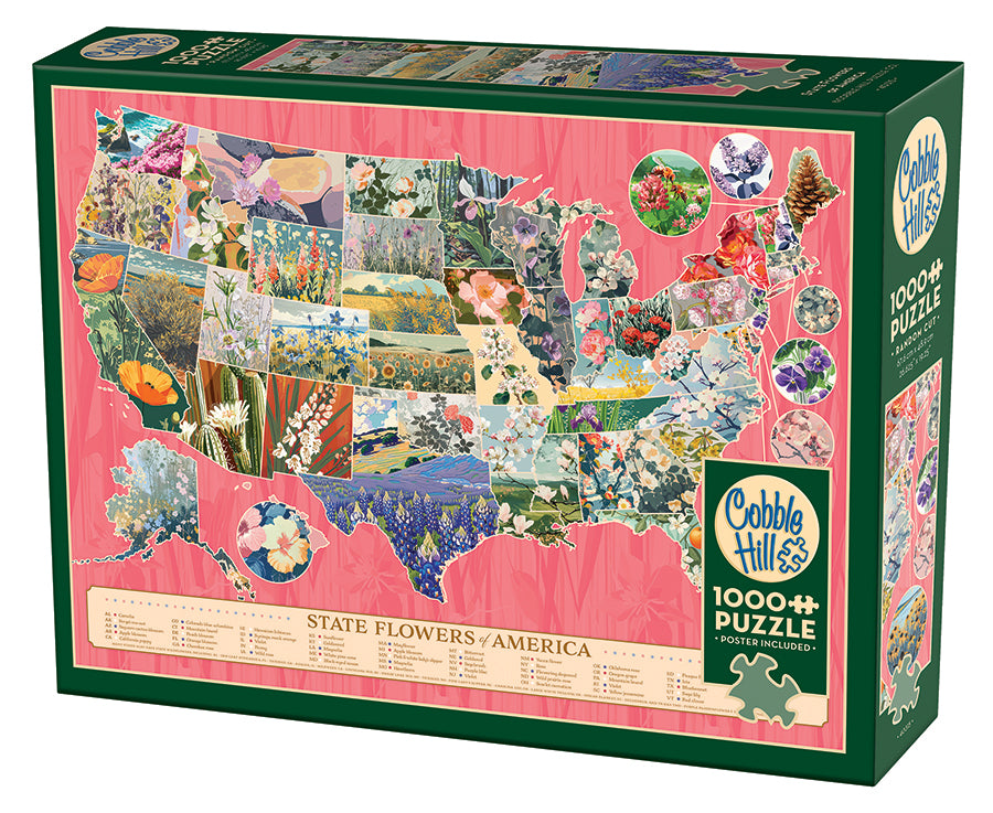 State Flowers of America (1000pcs)