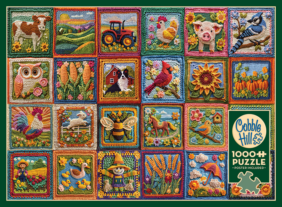 Country Life Crochet, Jessica White (1000pcs)