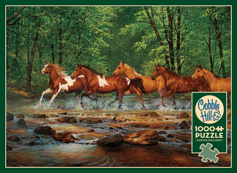 Spring Creek Run, Chris Cummings (1000pcs)