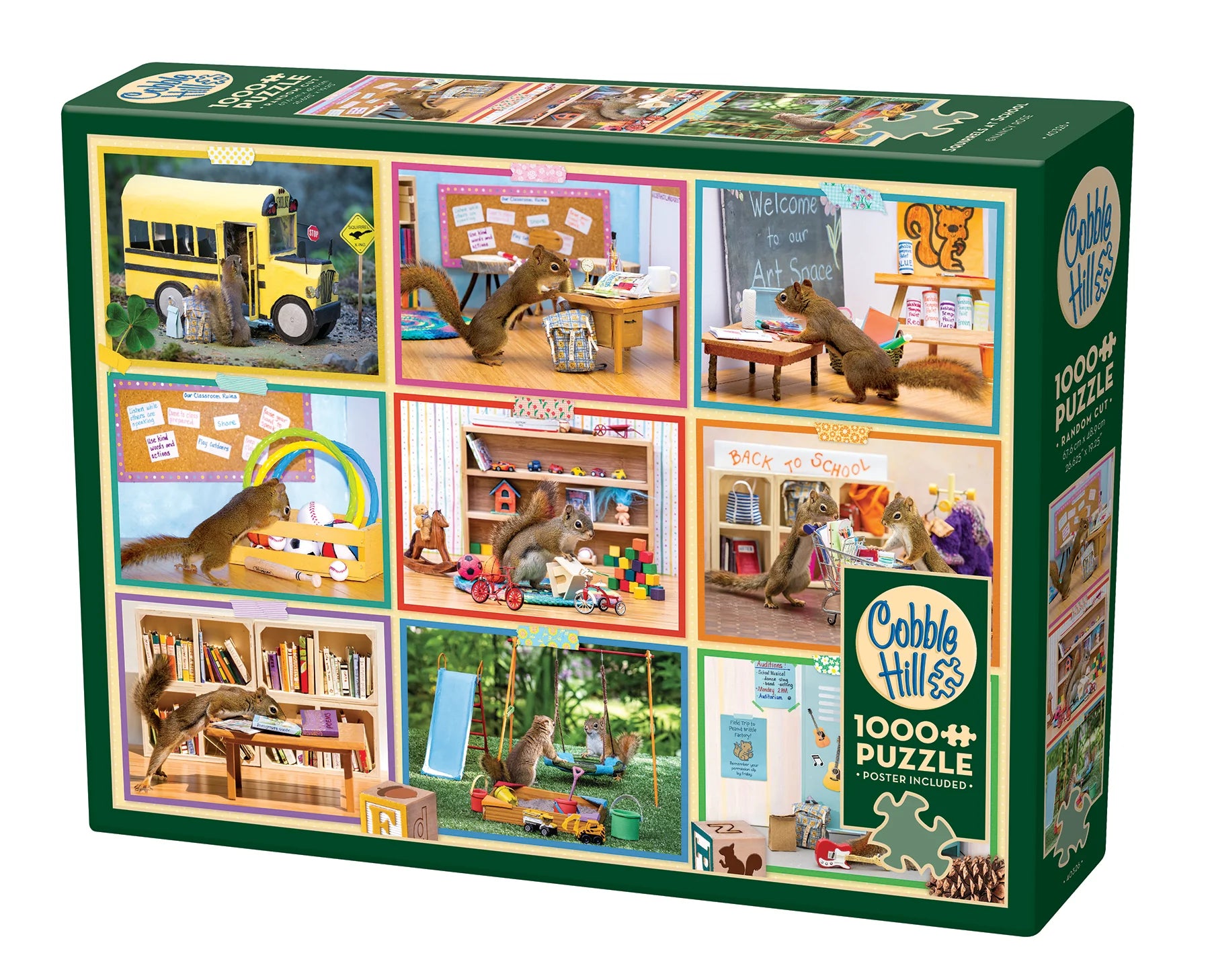 Squirrels At School (1000pcs)