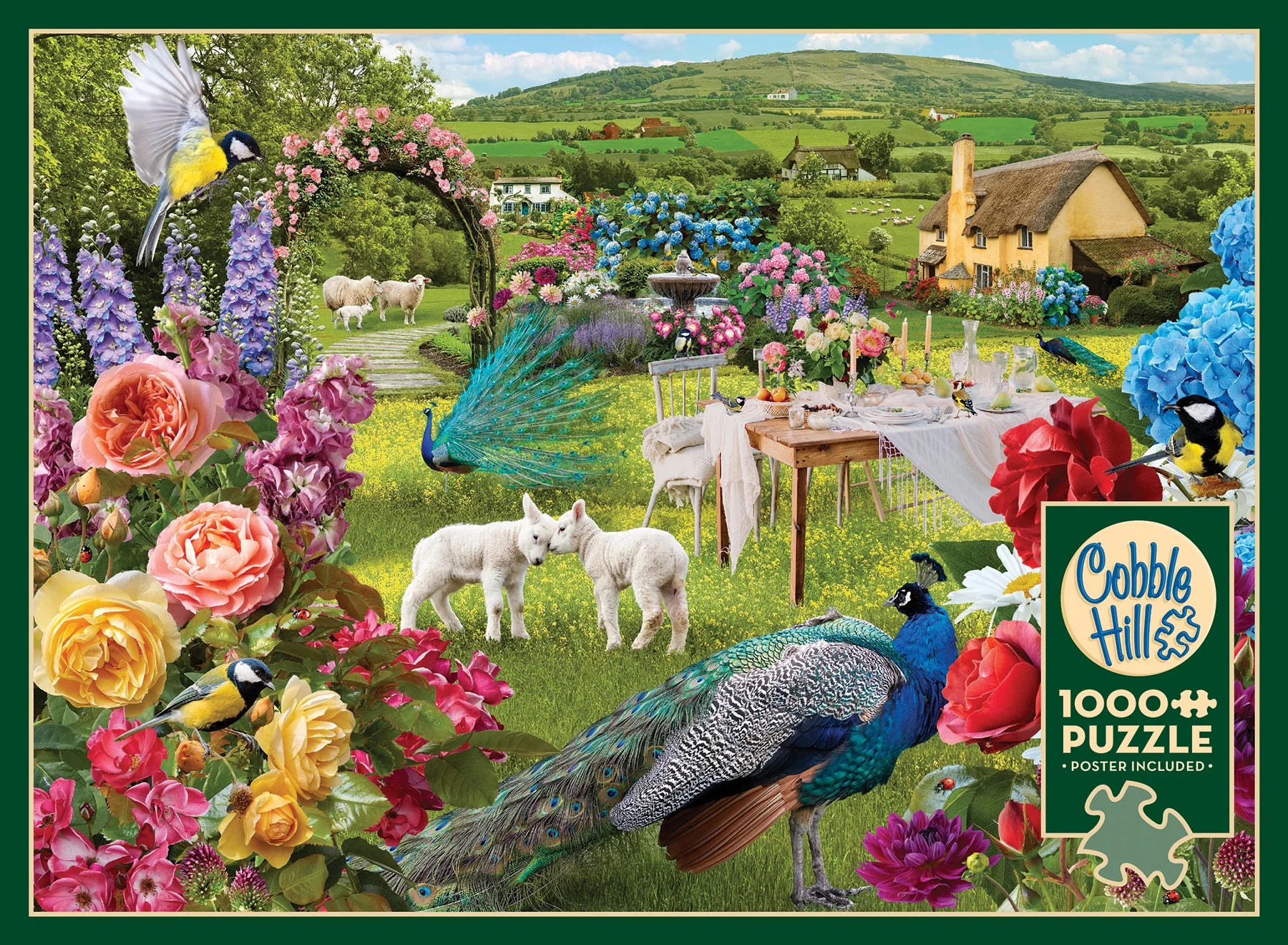 Little Lambs Rose Garden (1000pcs)