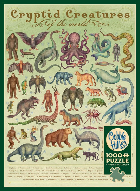Cryptid Creatures (1000pcs)
