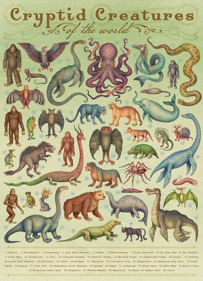 Cryptid Creatures (1000pcs)