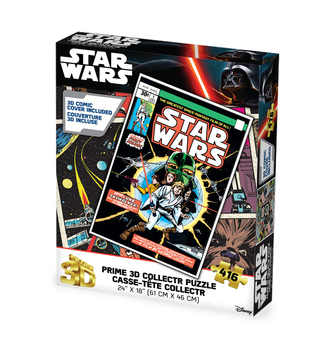 Collectr - Star Wars - Comic Book Luke Lightsaber (3D) (416pcs)
