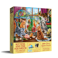 Kittens and the Aquarium (500pcs) (EZ Grip)