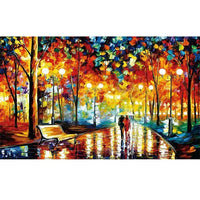 Scène de rue romantique PFG (utilisation / utilisée - puzzles pour de bon)