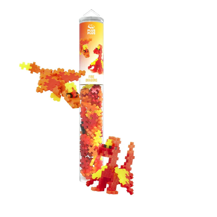 Tube - Dragon de feu (100 pcs)