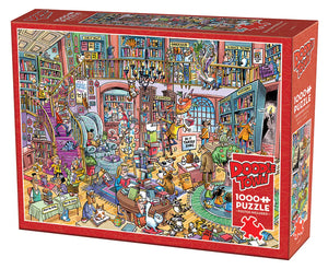 DoodleTown: Pagaille dans la bibliothèque, Dave Whamond (1000 pièces)