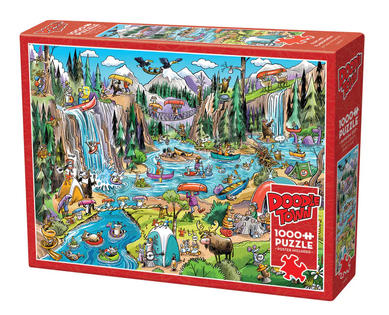 DoodleTown : Portage Pandemonium, Dave Whamond (1000 pièces) 