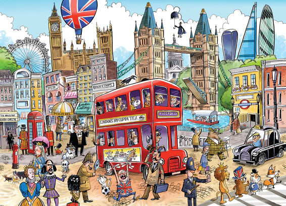 DoodleTown : L'appel de Londres, Dave Whamond (1000 pièces)