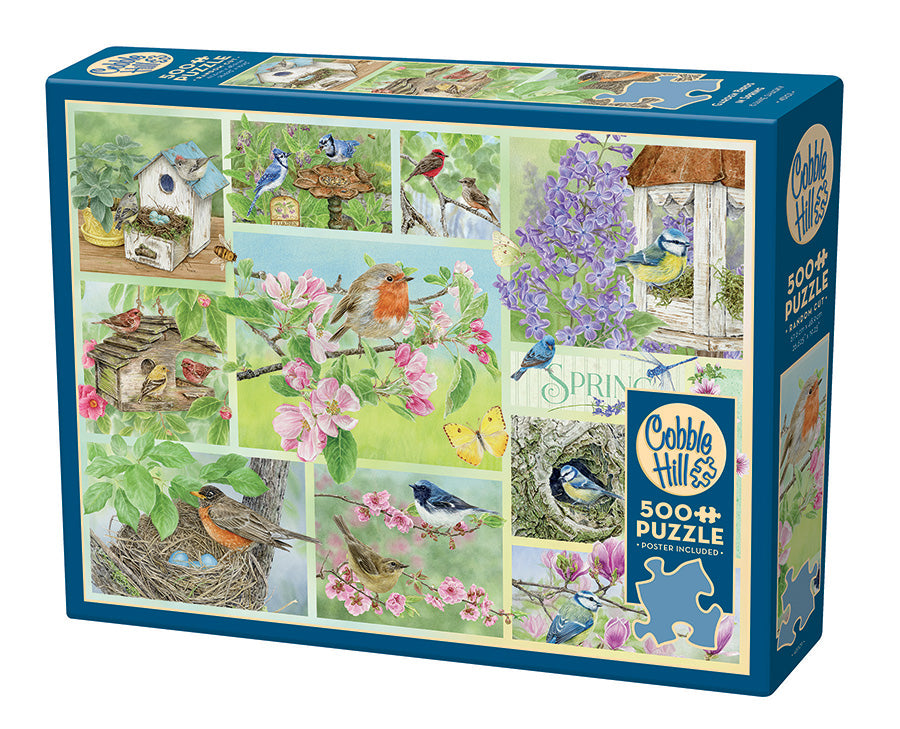 Garden Birds in Spring (500pcs)