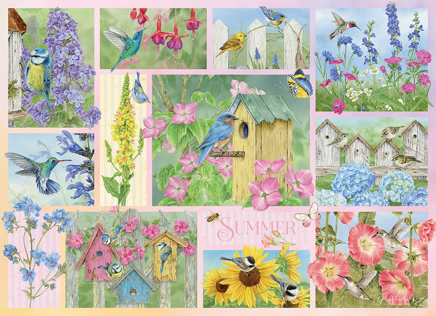 Garden Birds in Summer (500pcs)