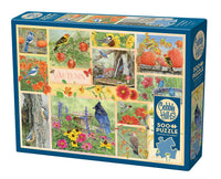 Garden Birds in Autumn (500pcs)