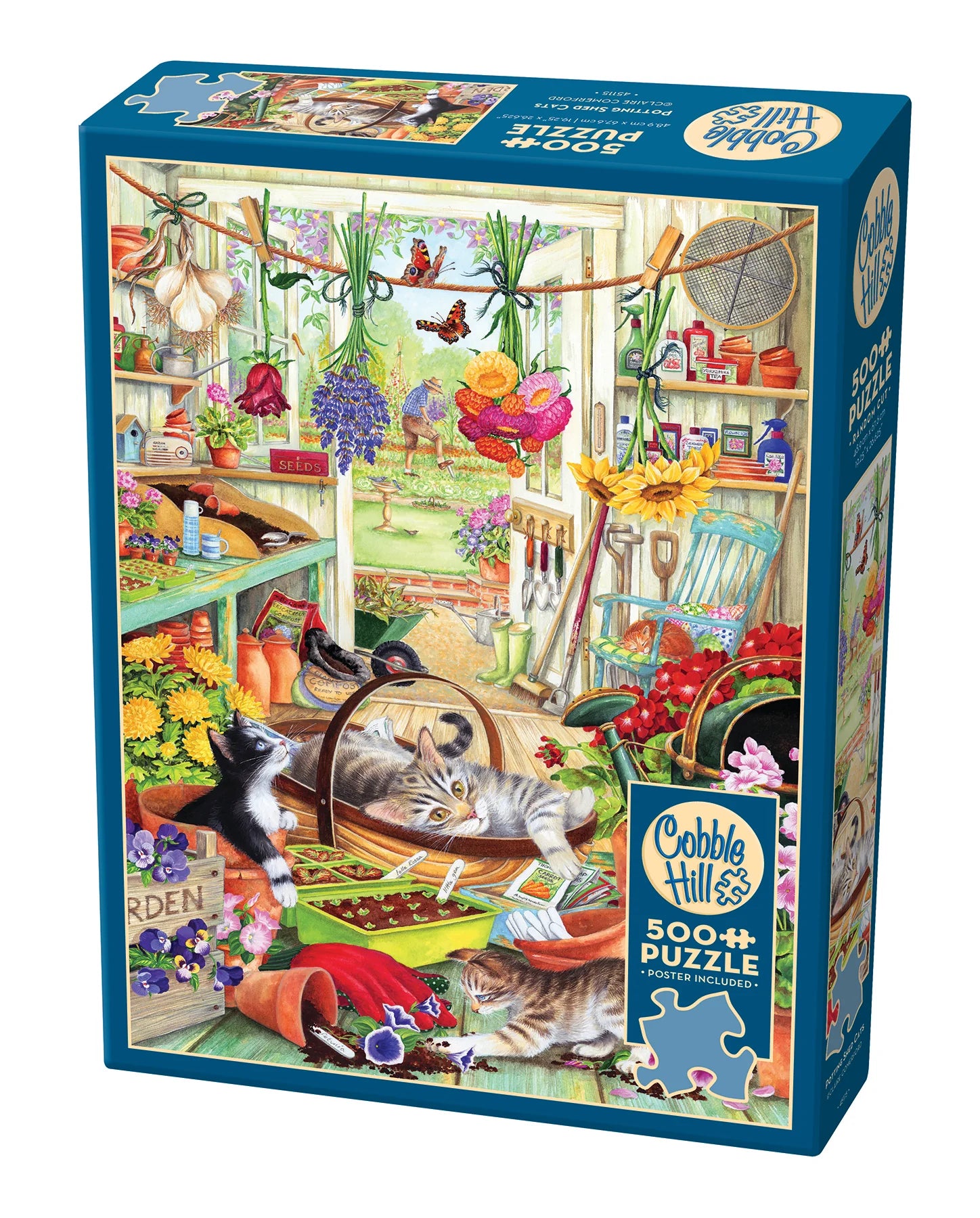 Chats à hangar, Claire Comerford (500pcs)