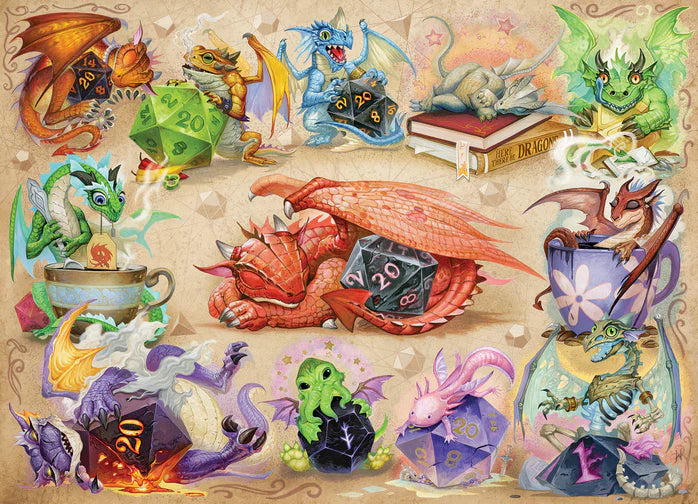 D20 Dragons (500pcs)