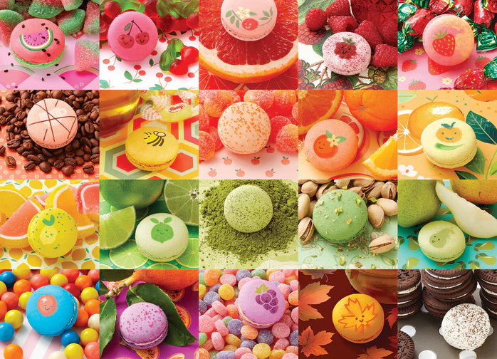 Macarons Nom Nom (500 pièces)