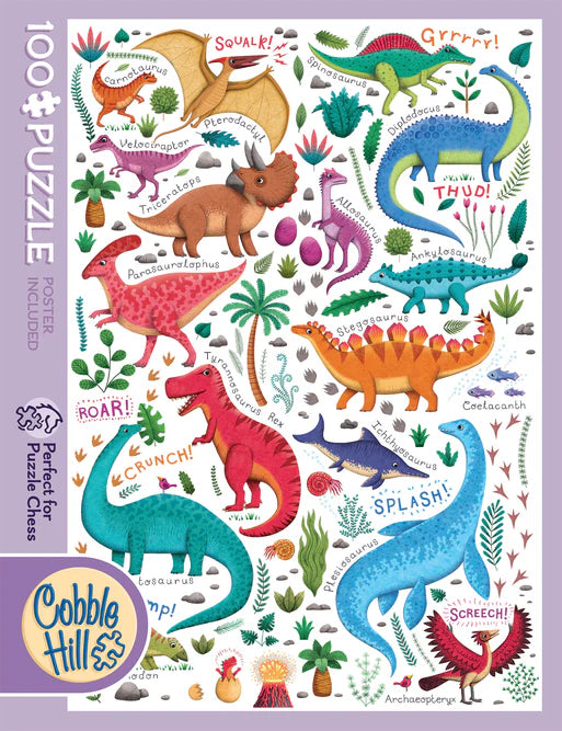 Puzzle Chess - Rawr! (100pcs)