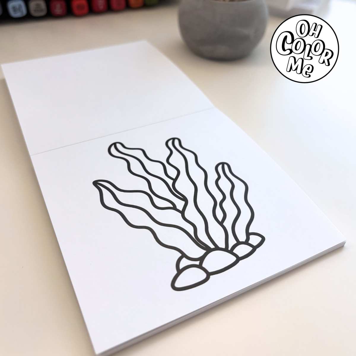 Sea Secrets - Mini Coloring Book