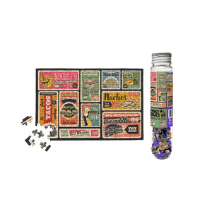 Design Rétro Alimentaire - MicroPuzzle