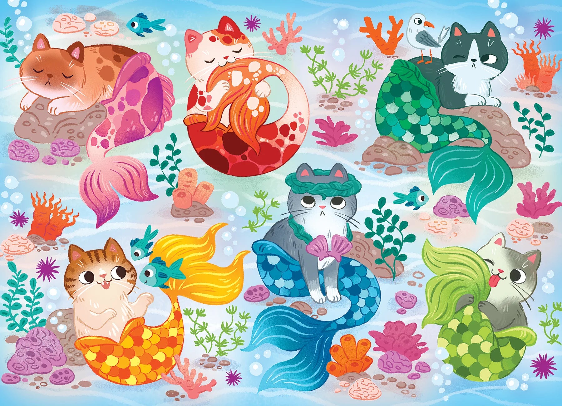 Mercats, Michelle Simpson (350pcs - Family Puzzle)