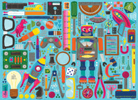 Nerdy Junk Drawer (350pcs - Family Puzzle)