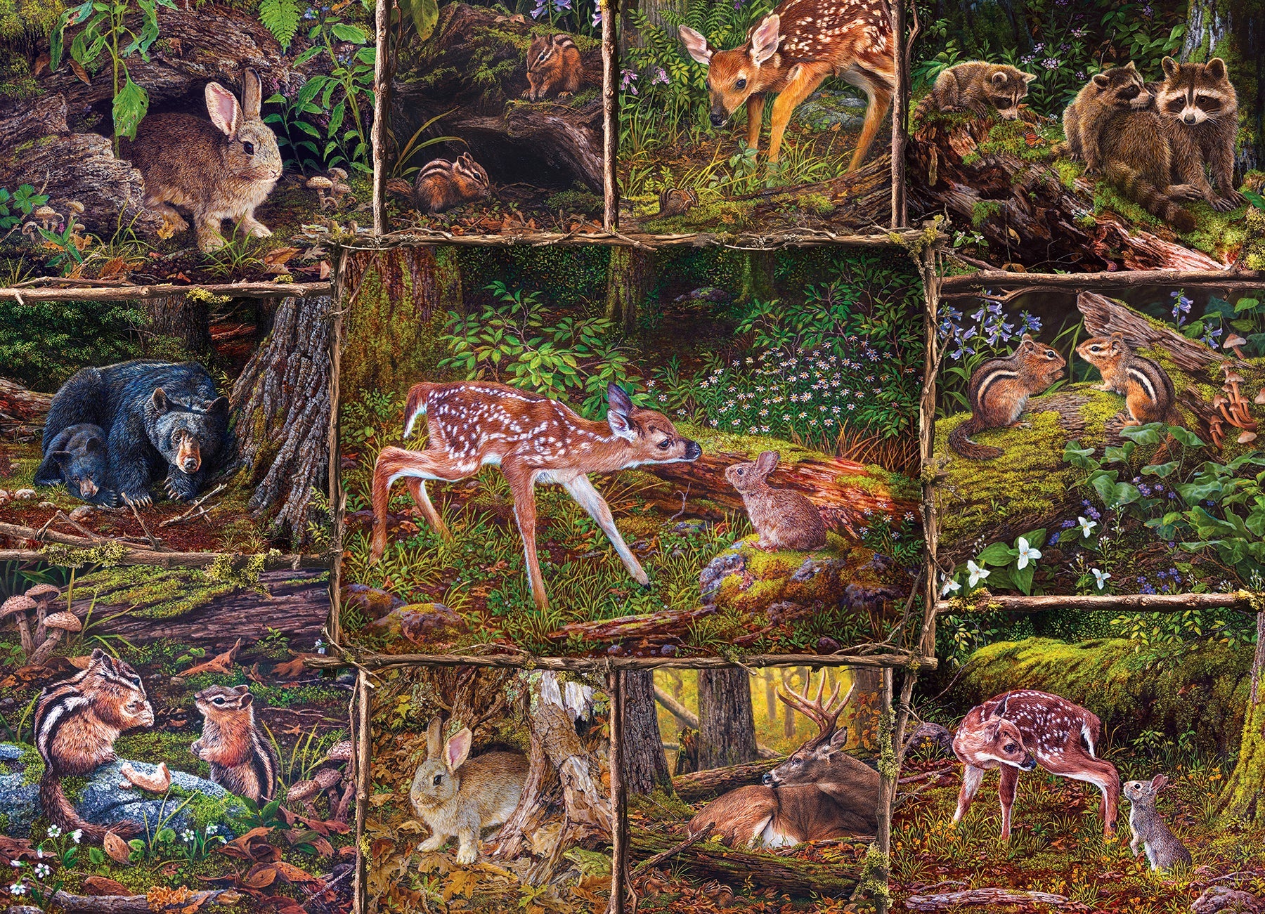 Into The Woods, Karla Mann (350pcs - Family Puzzle)