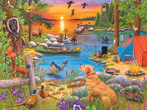 Camping at Sunset Cove (275 large)