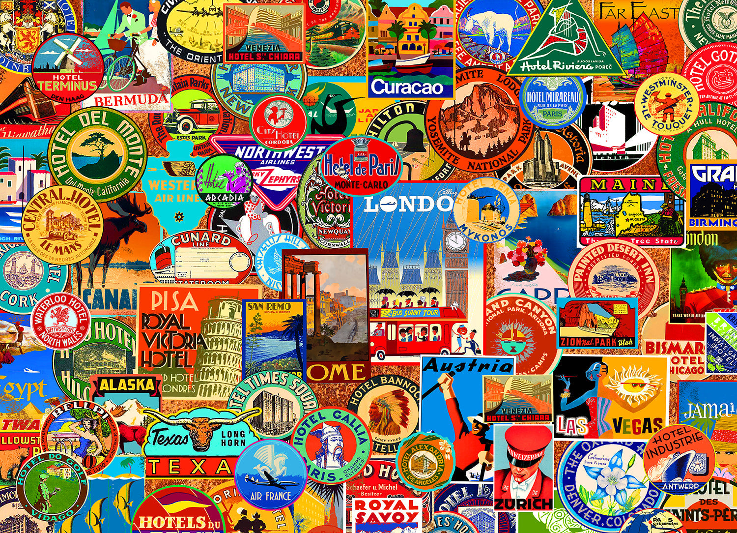 PFG World Of Travel (1000pcs) (Usage/Used - PUZZLES FOR GOOD)