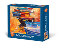 PFG Boats In A Row (500pcs) (Usage/Used - PUZZLES FOR GOOD)