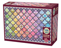 PFG quatre blocs de courtepointe carrés (2000pcs) (utilisation / utilisée - puzzles pour de bon)