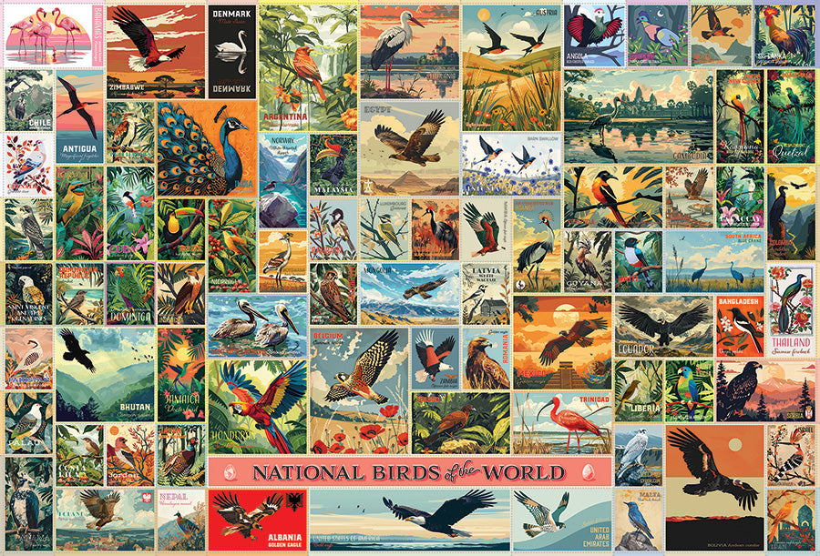 National Birds of the World (2000pcs)