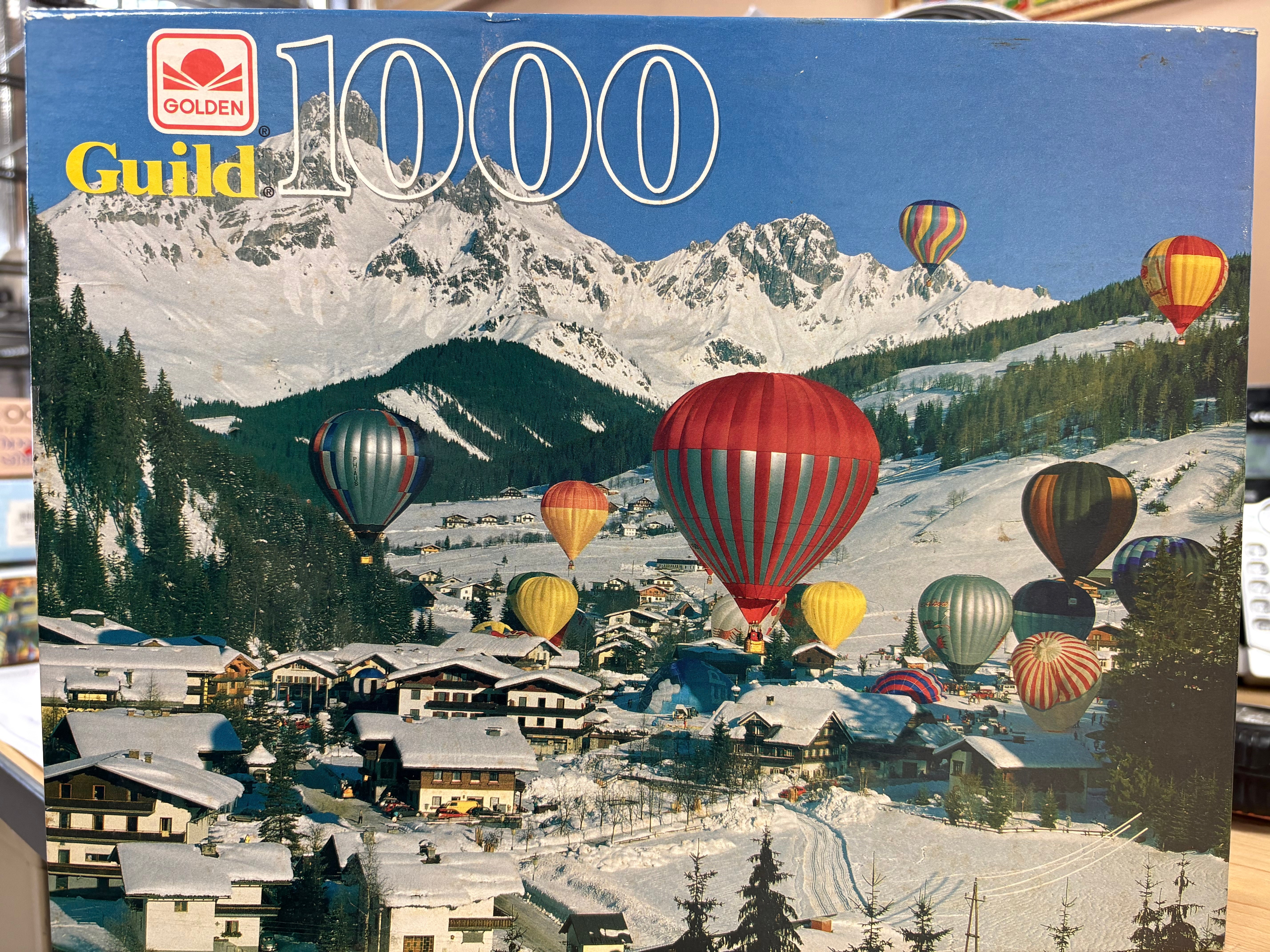 Montgolfière d'hiver PFG (Utilisation - PUZZLES FOR GOOD)