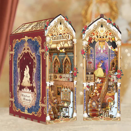 Book Nook - Beauty & The Beast (Wood)