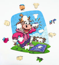 Twig the Cow (Wood) (94pcs)