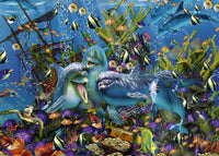 Dolphins Treasure Ship (1000pcs)