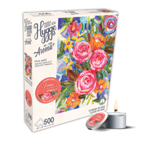 Hygge - Flowers in Vase (BONUS Candle) (500pcs)