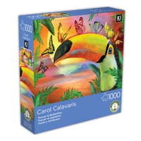 Toucan & Butterflies, Carol Cavalaris (1000pcs)