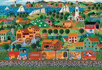 PFG Americana Collection - Train de cirque (500pcs) (utilisation / utilisée - puzzles pour de bon)