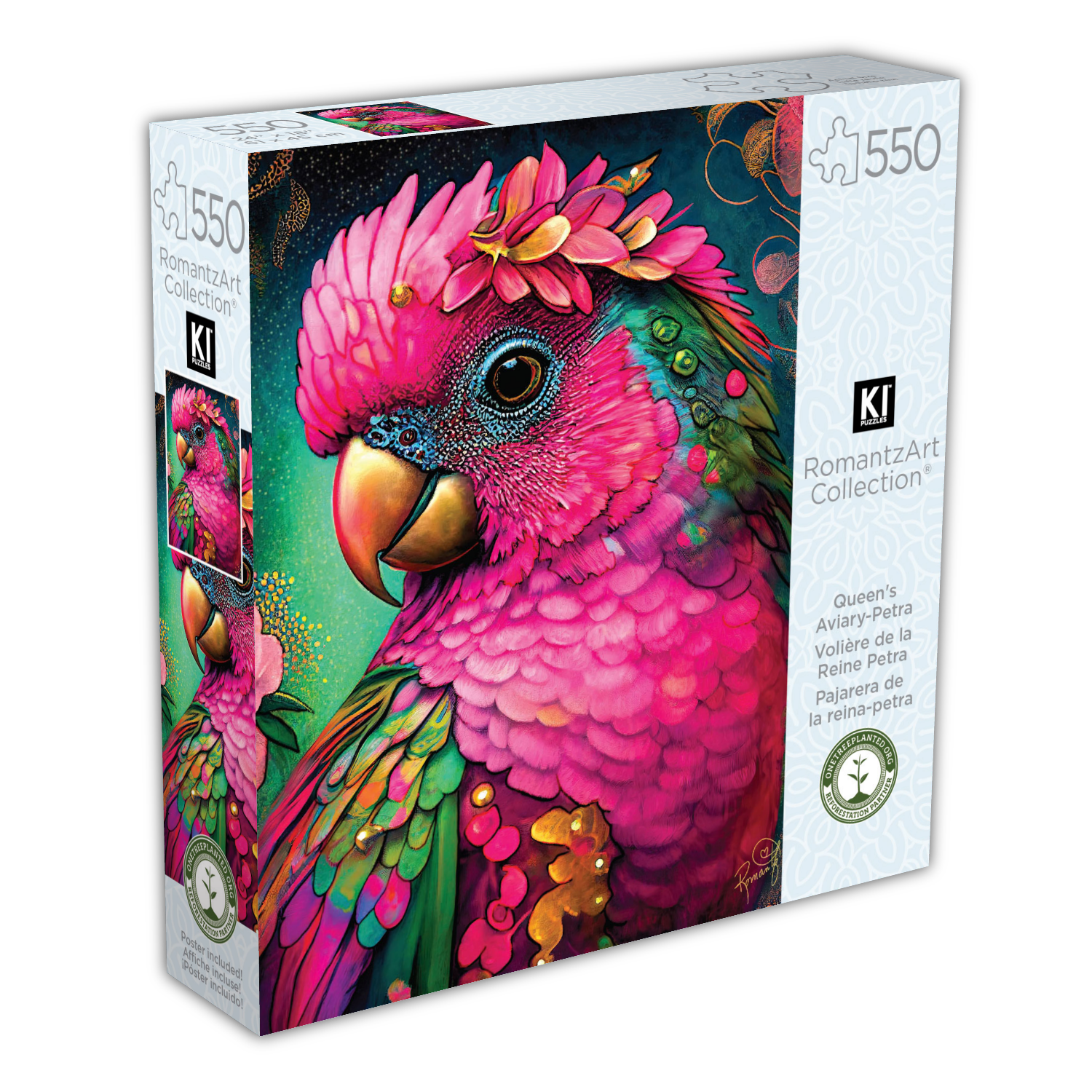 Collection Romantzart: Queen's Aviary - Petra (550pcs)