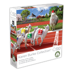 Running of the Lambs, Karen Burke (550pcs)