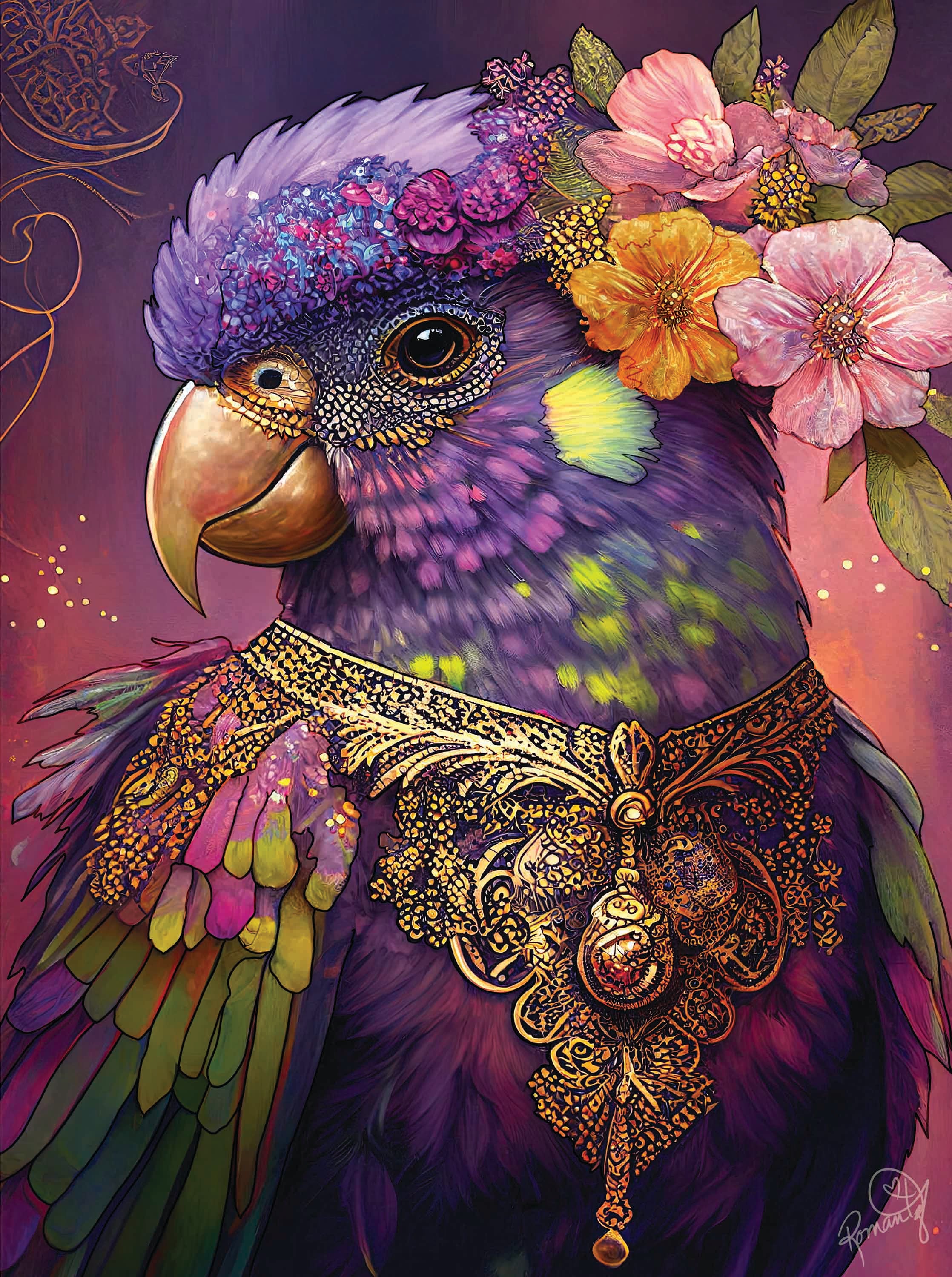 RomantzArt Collection: Queen's Aviary - Regent (1000pcs)
